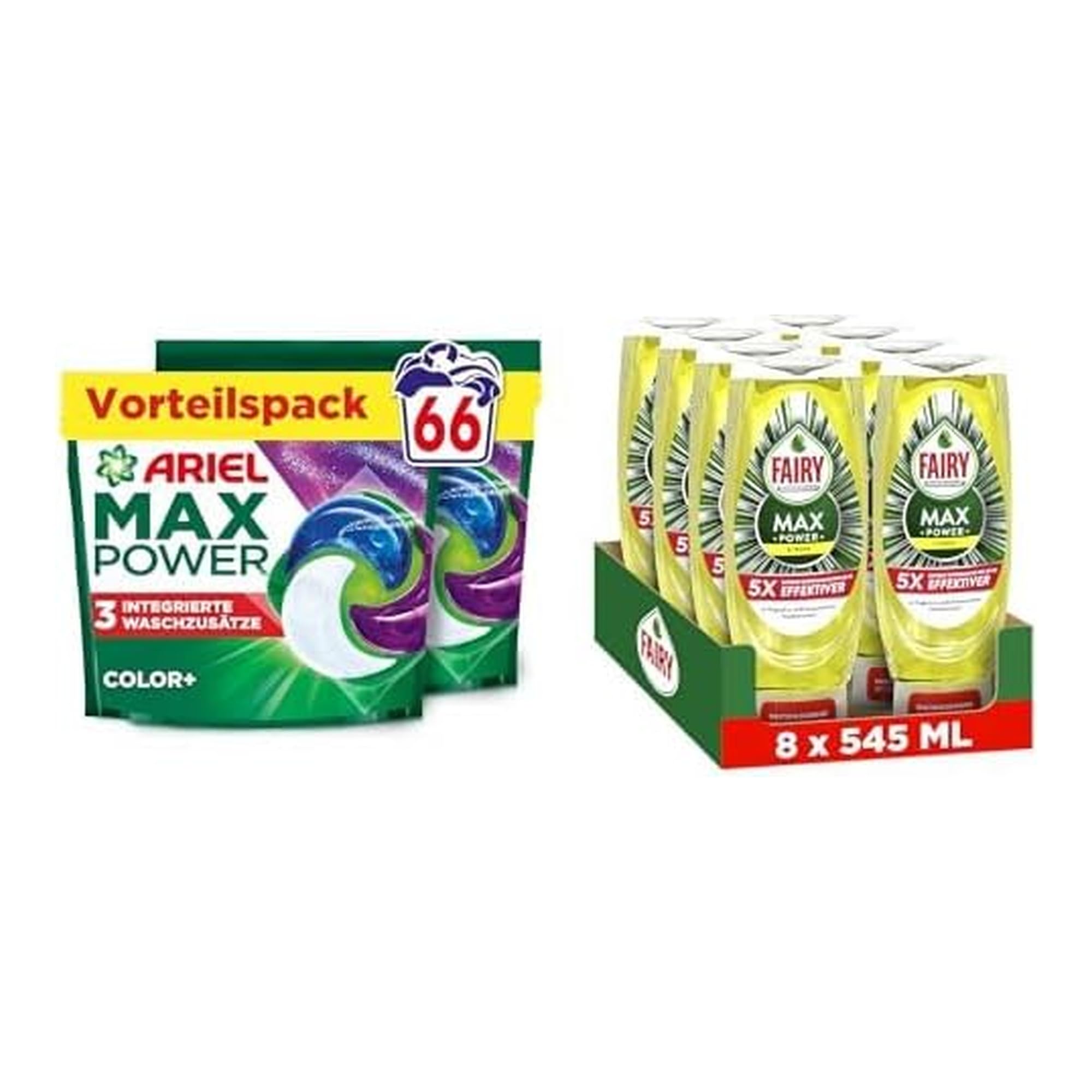 Ariel x Fairy: MAXimale POWER für den Haushalt