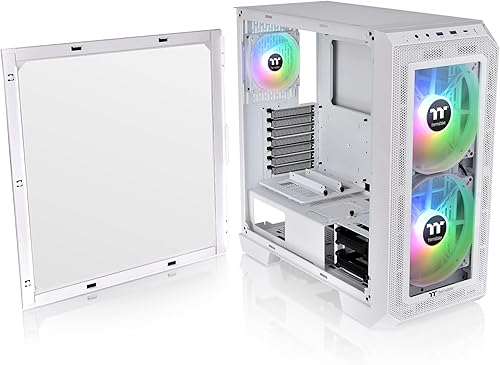 Miniatura 4 de Thermaltake View 300 MX TG ARGB Motherboard Sync E-ATX - Carcasa para computadora de torre media con ventilador ARGB frontal de 0.079 x 7.874 in y