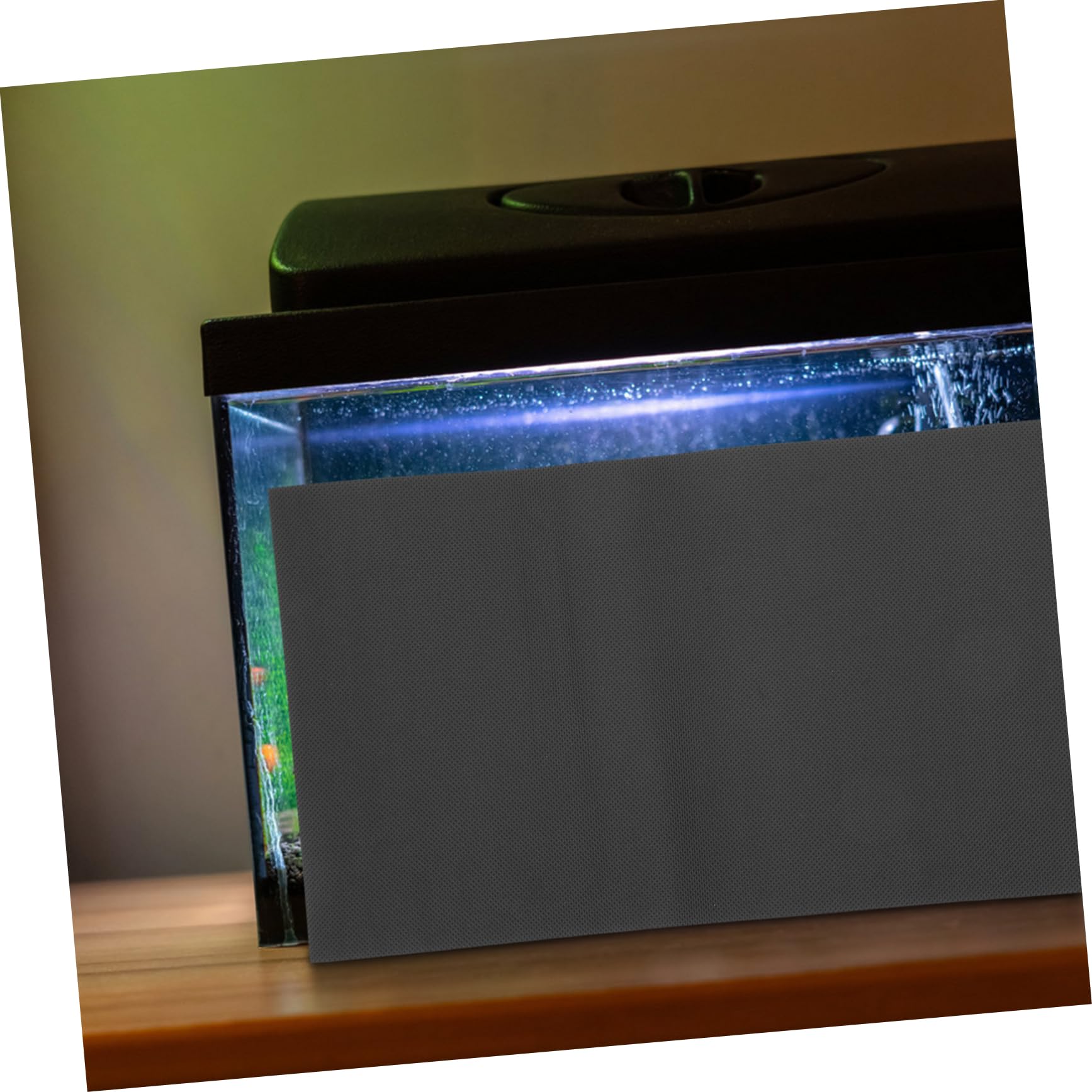 INOOMP Tapis pour Aquarium Protecteur Mousse Non Black Coton