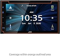 Vista 2 de BoxWave Protector de pantalla compatible con JVC KW-V66BT (protector de pantalla ClearTouch antirreflejo, 2 unidades), antihuellas mate para JVC