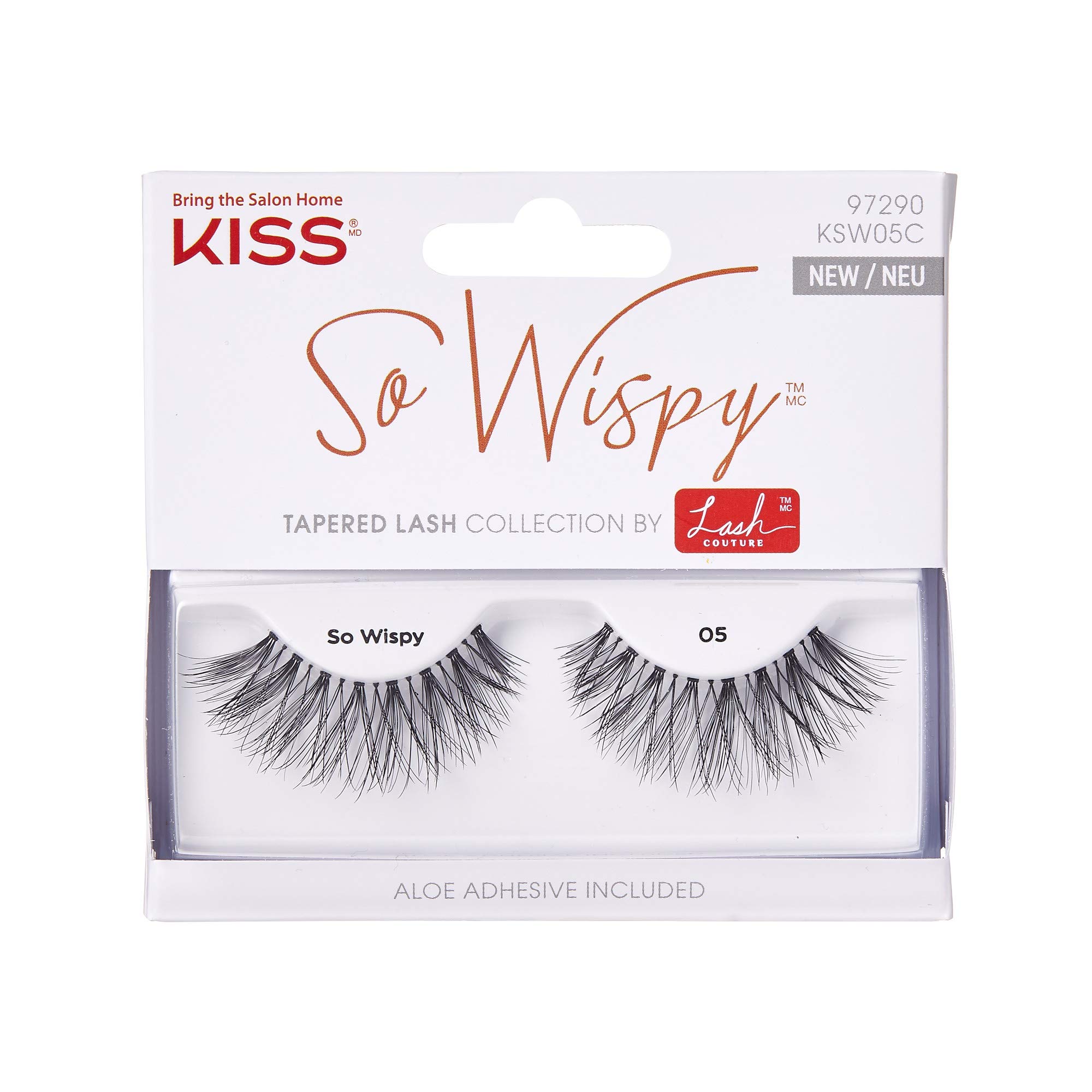 KISS So Wispy Tapered Lash Collection, KSW05C