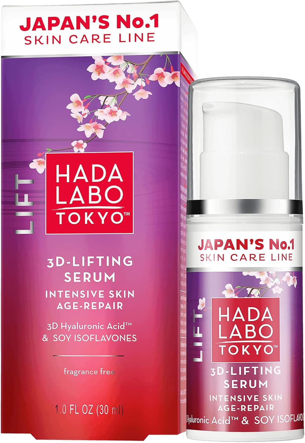 Hada Labo Tokyo Lift Serum Sérum Visage Liftant 3D, soins pour le