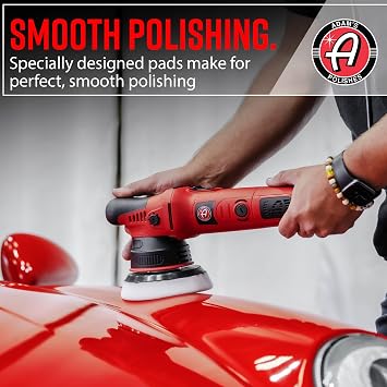 Adam's Polishes Premium Polisher Pads Bundle, Expertly Designed to Make Polishing and Paint Correction Easier & Quicker, Color Coded to Match with Recommended Polishes or Compounds (3.5 Pads Bundle)
