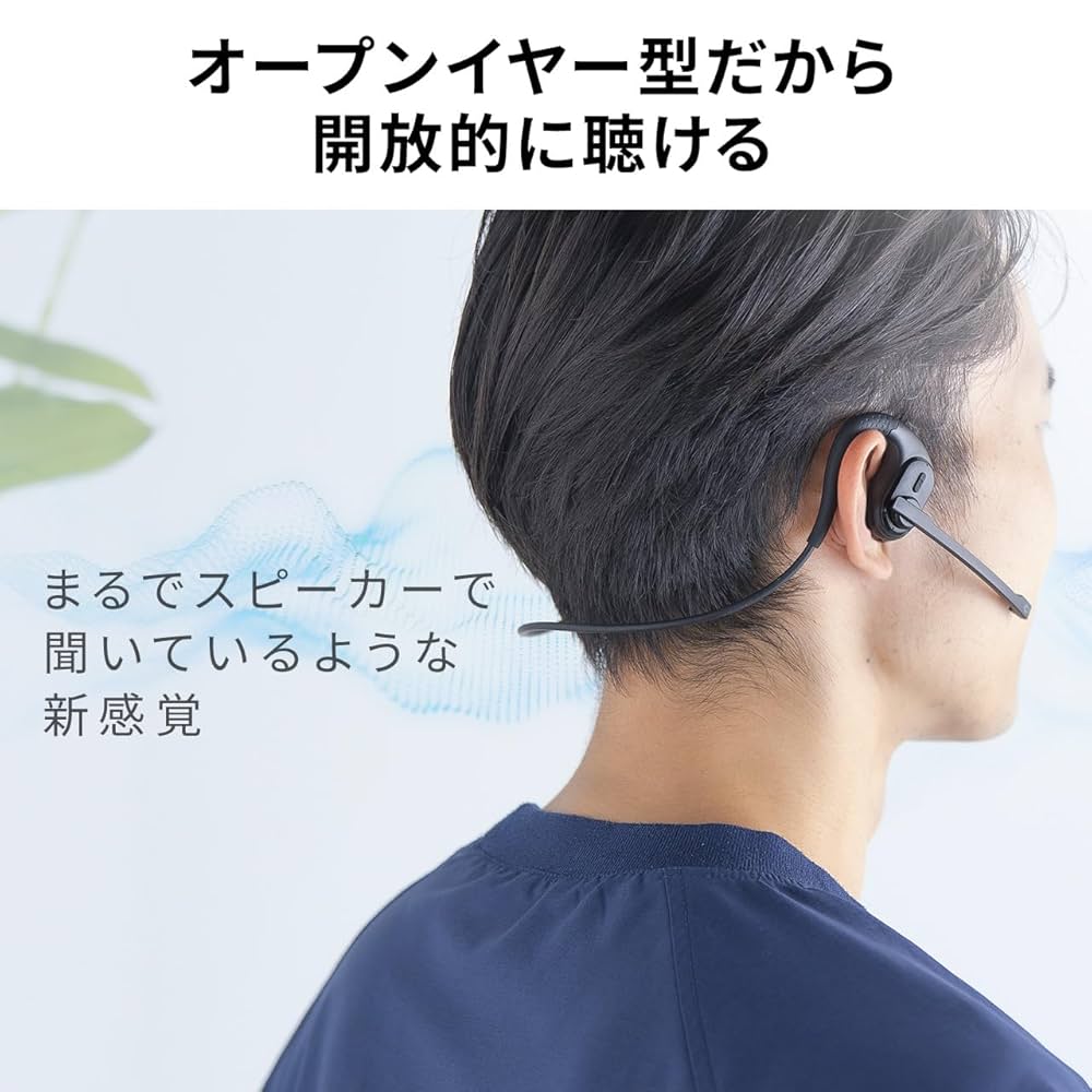 Amazon.co.jp: サンワダイレクト オープンイヤー イヤホン