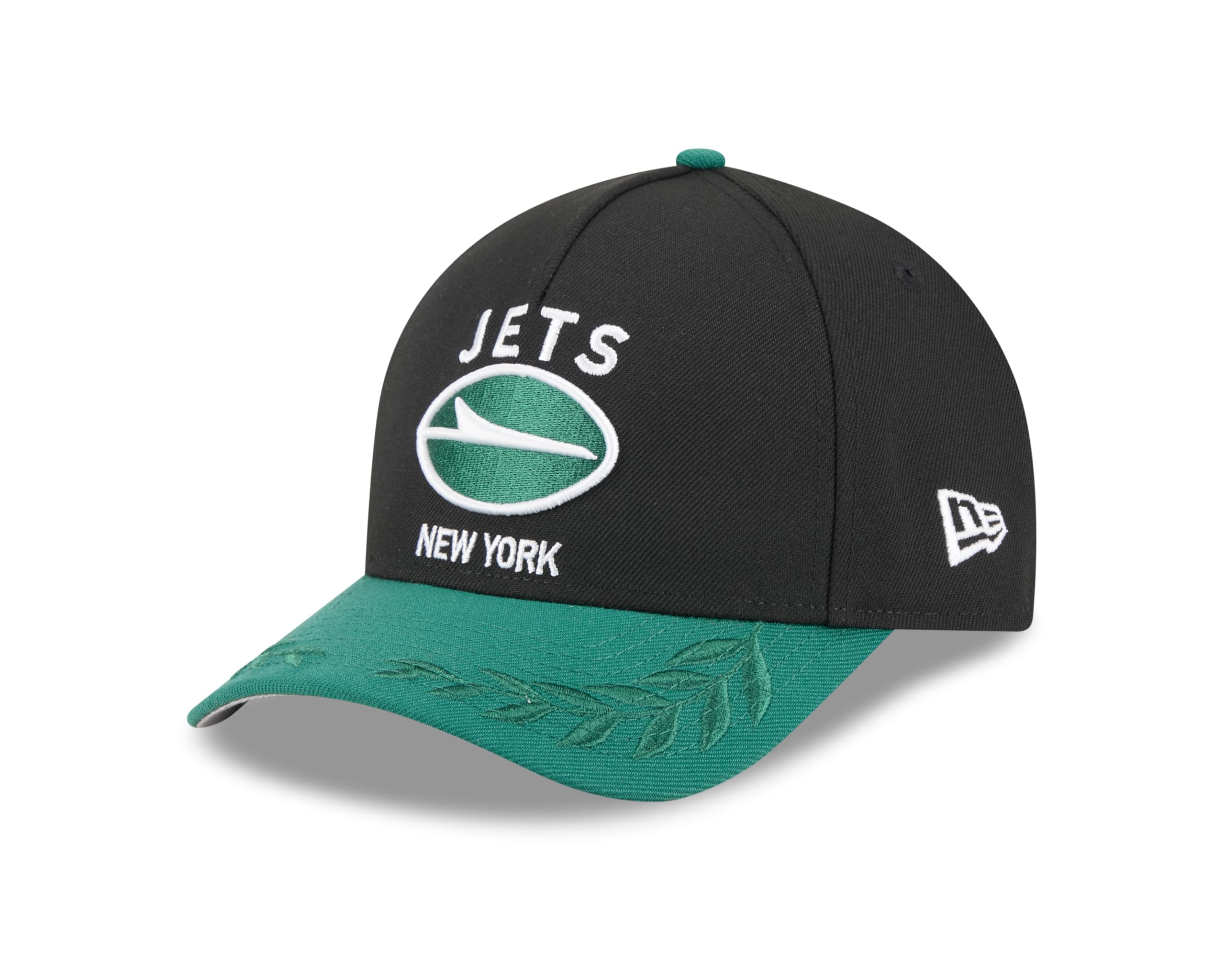New Era 9FORTY Adult's NFL Draft NFL New York Jets Baseball Cap Hat Green Medium