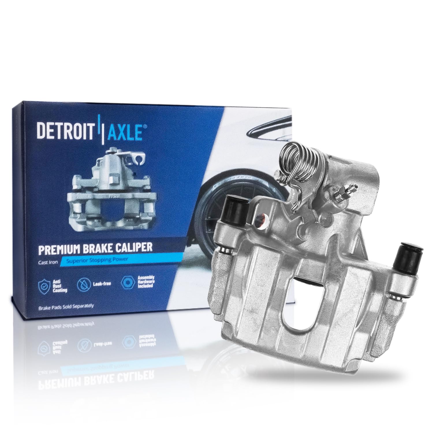 Detroit Axle - Rear Left Brake Caliper for Ford C-Max Escape
