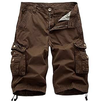 Men?s Long Cargo Shorts Multi Pockets Durable Baggy Work Men?s Long Cargo Shorts Multi Pockets Durable Baggy Work
