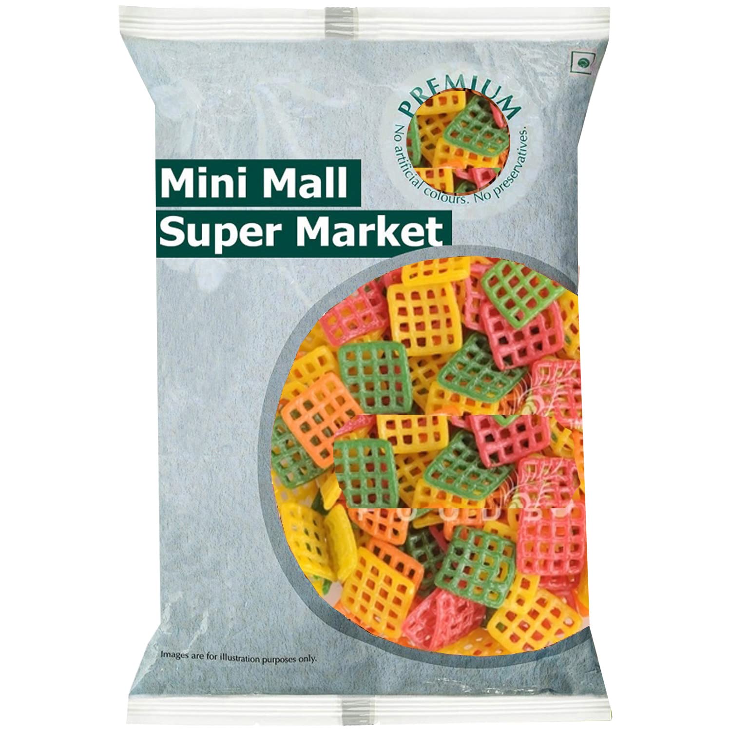 MINI MALL SUPER MARKET Ready to Fry Square Papad Snacks/Colorful Fryums (500 Gm), Multi (B09MTTHV9W) Amazon Price History, Amazon Price Tracker