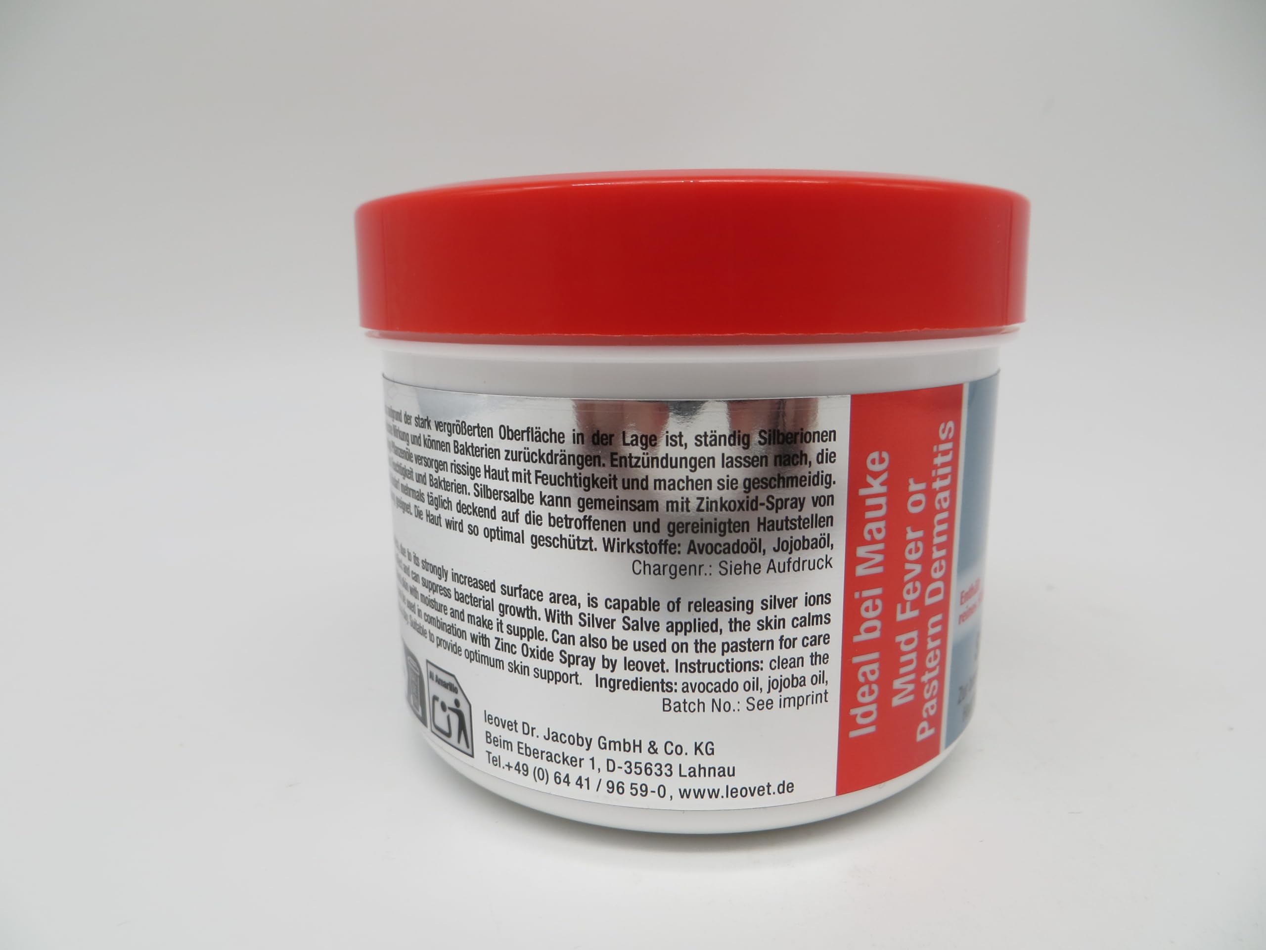 Leovet Baume Premier Secours Argent | Pack Double | 2 x 150 ML | Peut contribuer à Un Soin Particulier de la Peau après des blessures | Peut être utilisé en Soutien Contre la dermatophilose