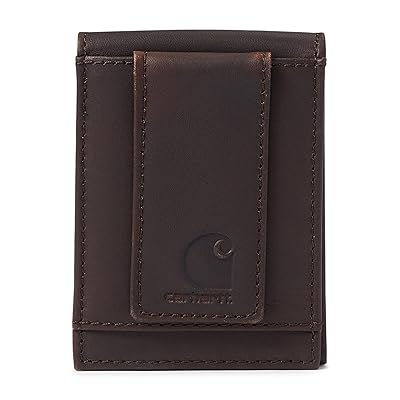 Carhartt Oil Tan Leather Front Pocket Wallet Wallet Handbags Brown