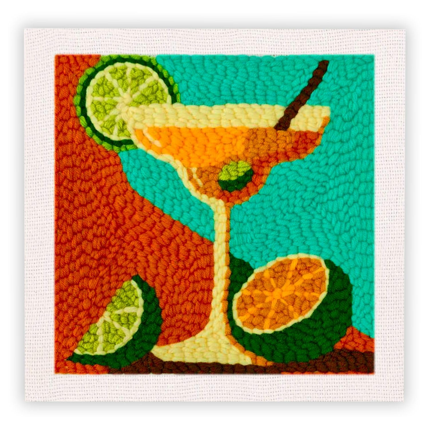 Punch Needle Embroidery Kit - Beginner Friendly! -13