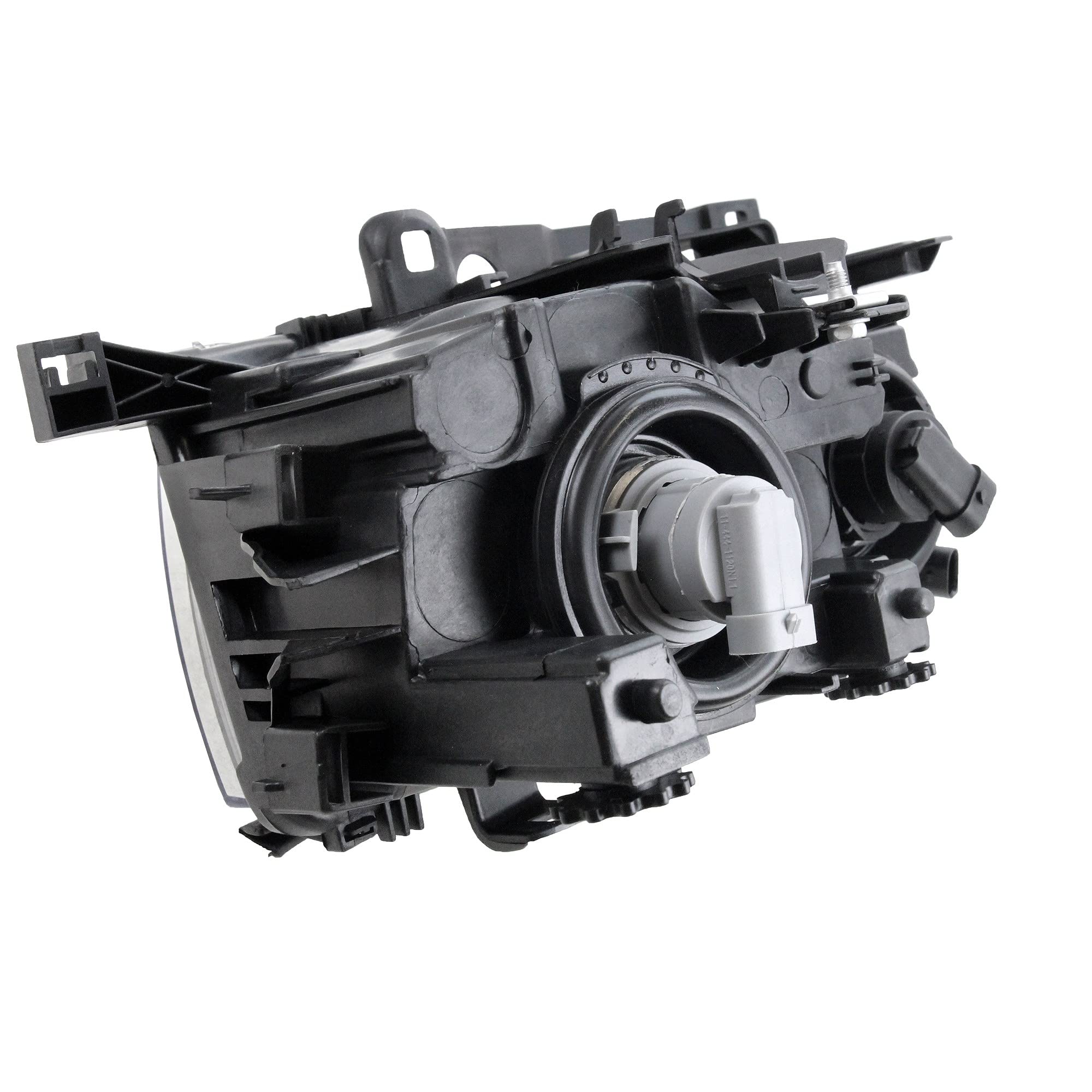 BESTPRICE 2x fari anteriori sinistro + destro lente trasparente H7 FF - Fari con servomotore per il livellamento dei fari, compatibili con BMW 3 (E46), 3 Touring (E46)