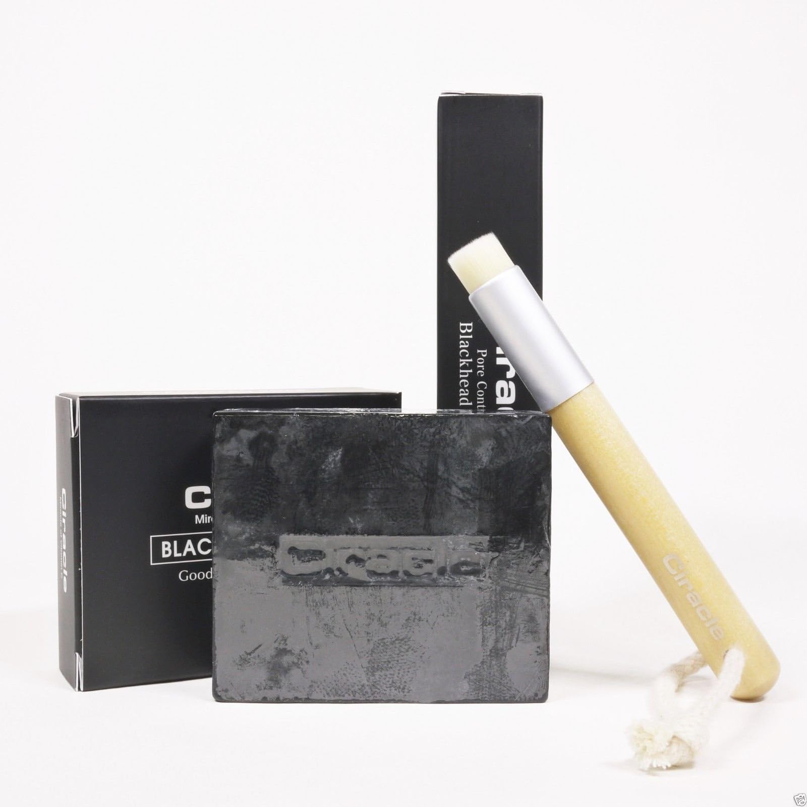 [Ciracle] Blackhead Soap 100g + Pore Deep Cleansing Brush Mini Size Sebum