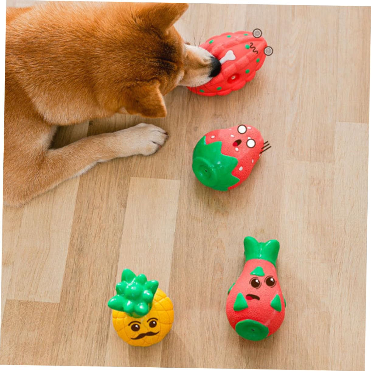 Didiseaon 5 Pièces Jouet pour Chien Balles pour Chiens Jouet pour Animaux De Compagnie Jouet À Mâcher Agressif Jouets À Mâcher pour Chien Doggiejuana Aller Jouer Jouets De