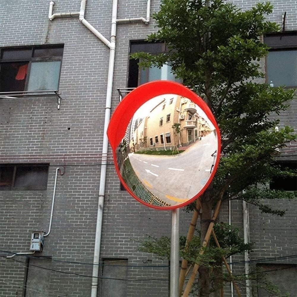 Safety Mirror Convex Mirror, Corner Mirror Blind Spot Panoramic Mirror Monitoring Mirror, Garage, Mountainous Area(80cm)