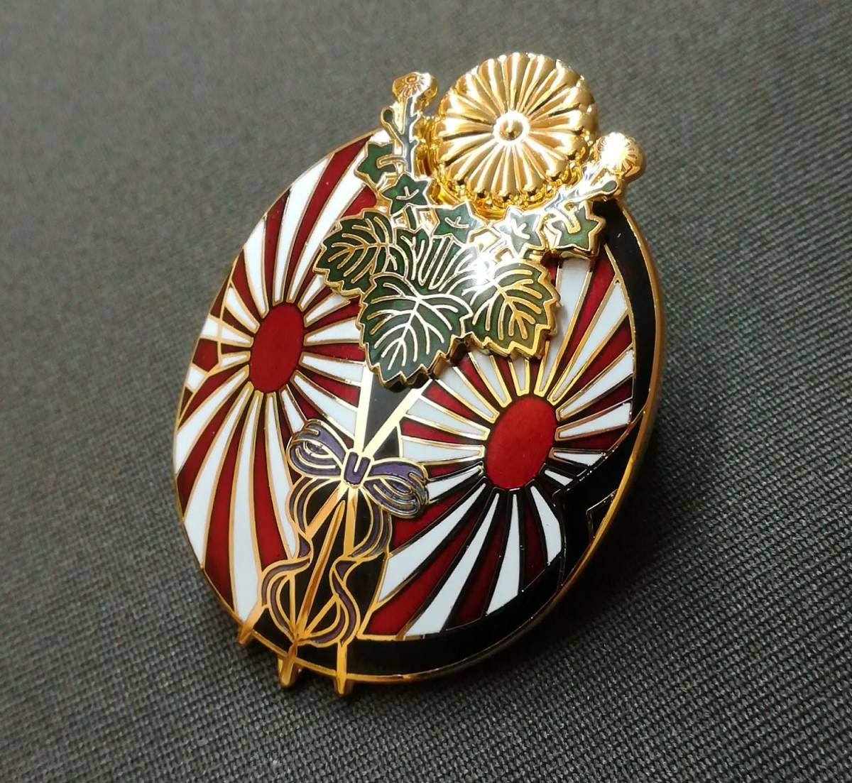 Amazon.co.jp: 日本軍 元帥徽章 レプリカNo.9 七宝 : おもちゃ