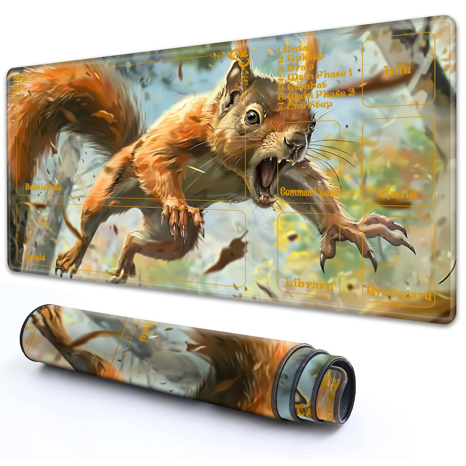 for MTG Playmat with Zones 27.5