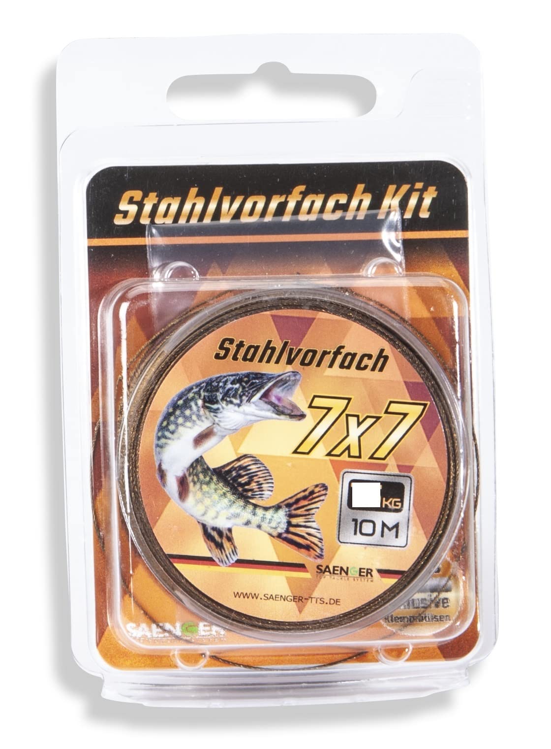 Stahlvorfach 7 x 7 - Tragkraft: 12kg Länge: 10 Meter von SängerTTS