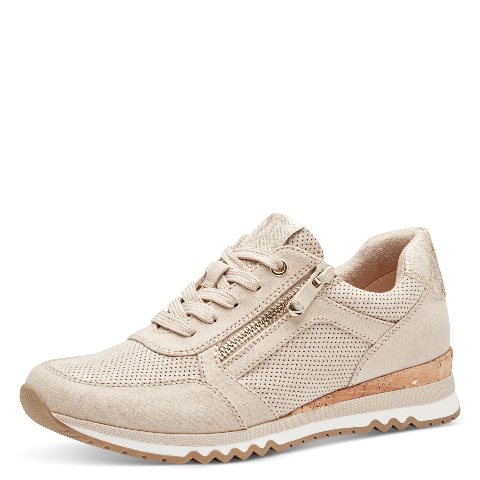 MARCO TOZZI Women's 2-23781-41 Sneaker, Dune Comb, 7.5