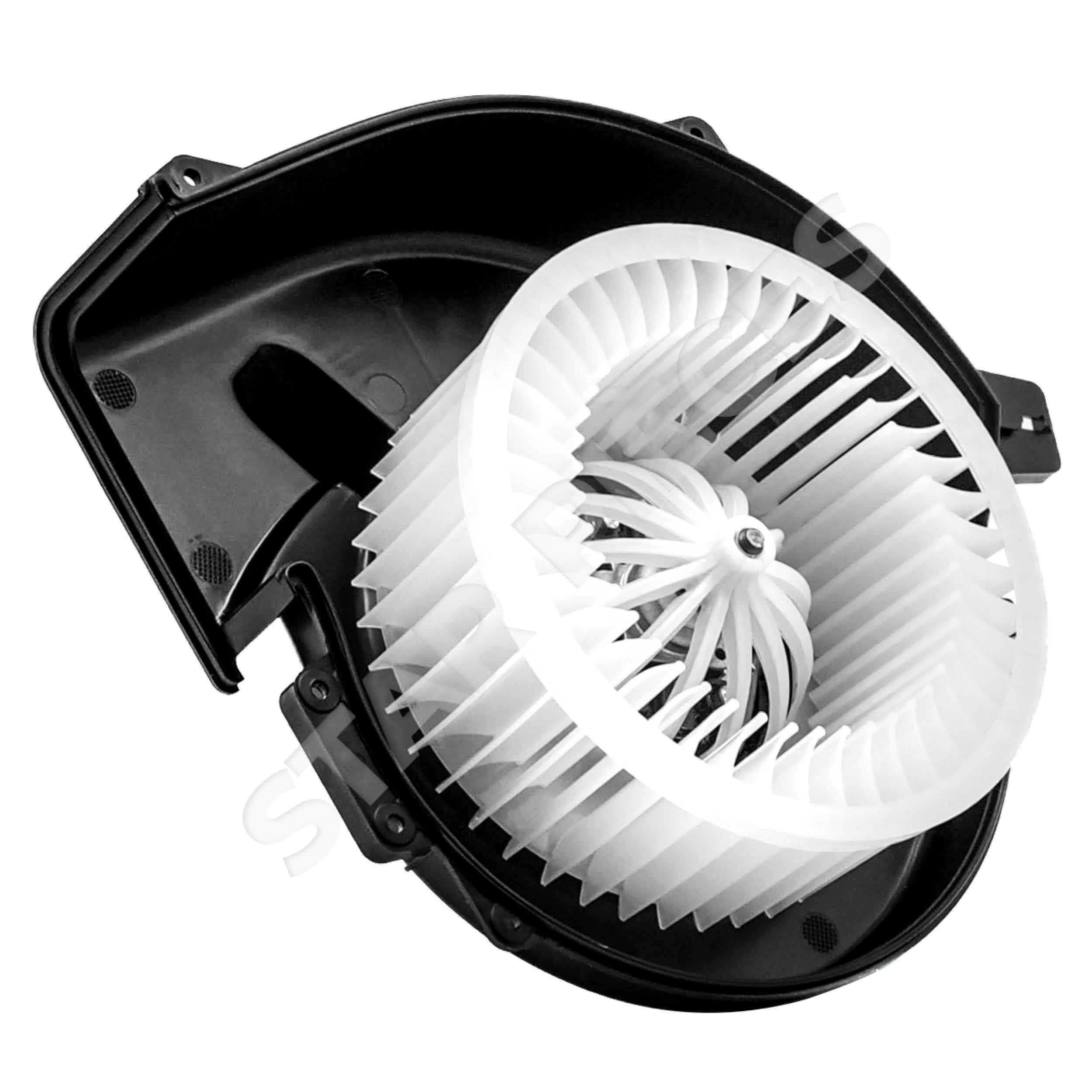 Pulseur d’air compatible pour Polo 4, Polo 5, Ibiza 3, Ibiza 4, Audi A2, Fabia 1 et 2, Fox, Cordoba, Roomster. Ventilateur chauffage, climatisation, désembuage. 6Q1820015