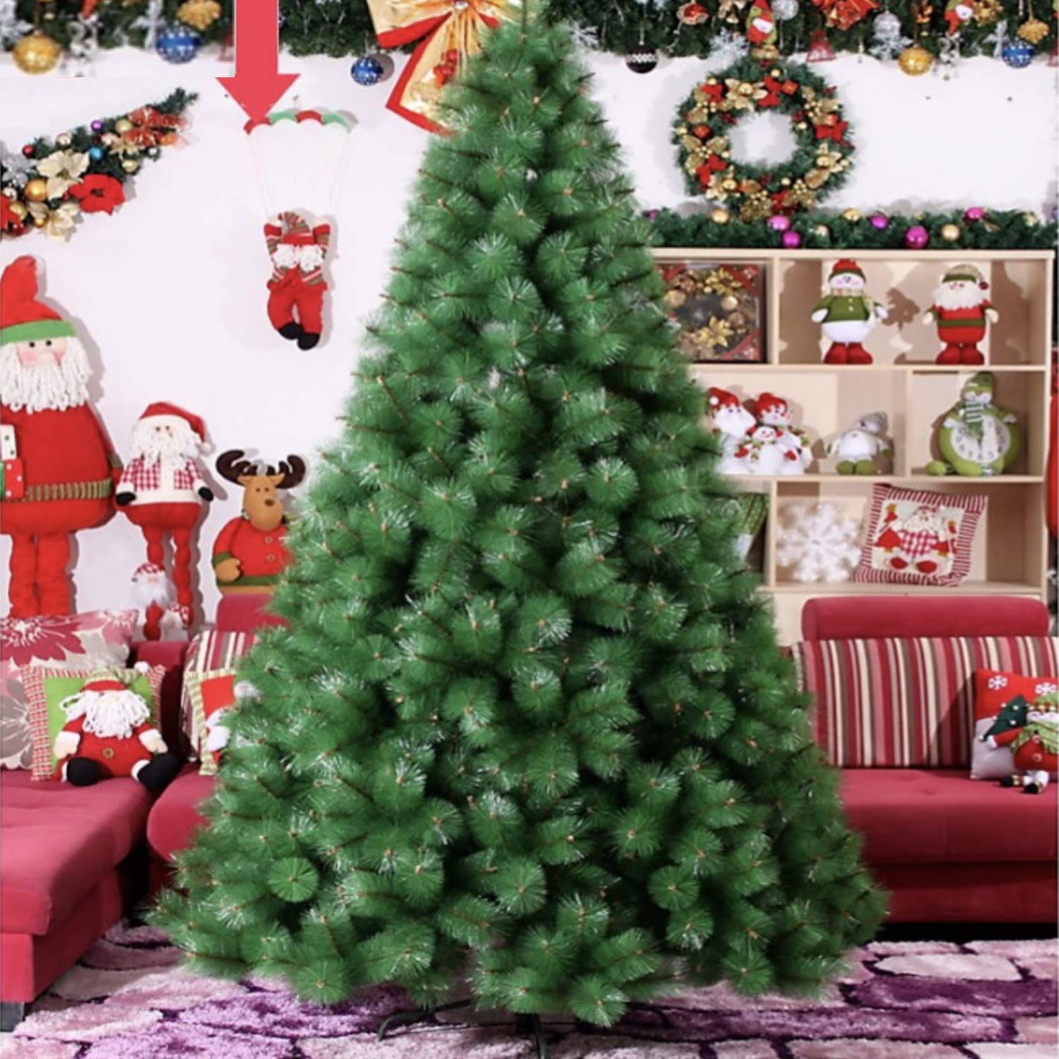 8 Foot Christmas Trees The Perfect Tree Skirt For Your 8 Ft Christmas