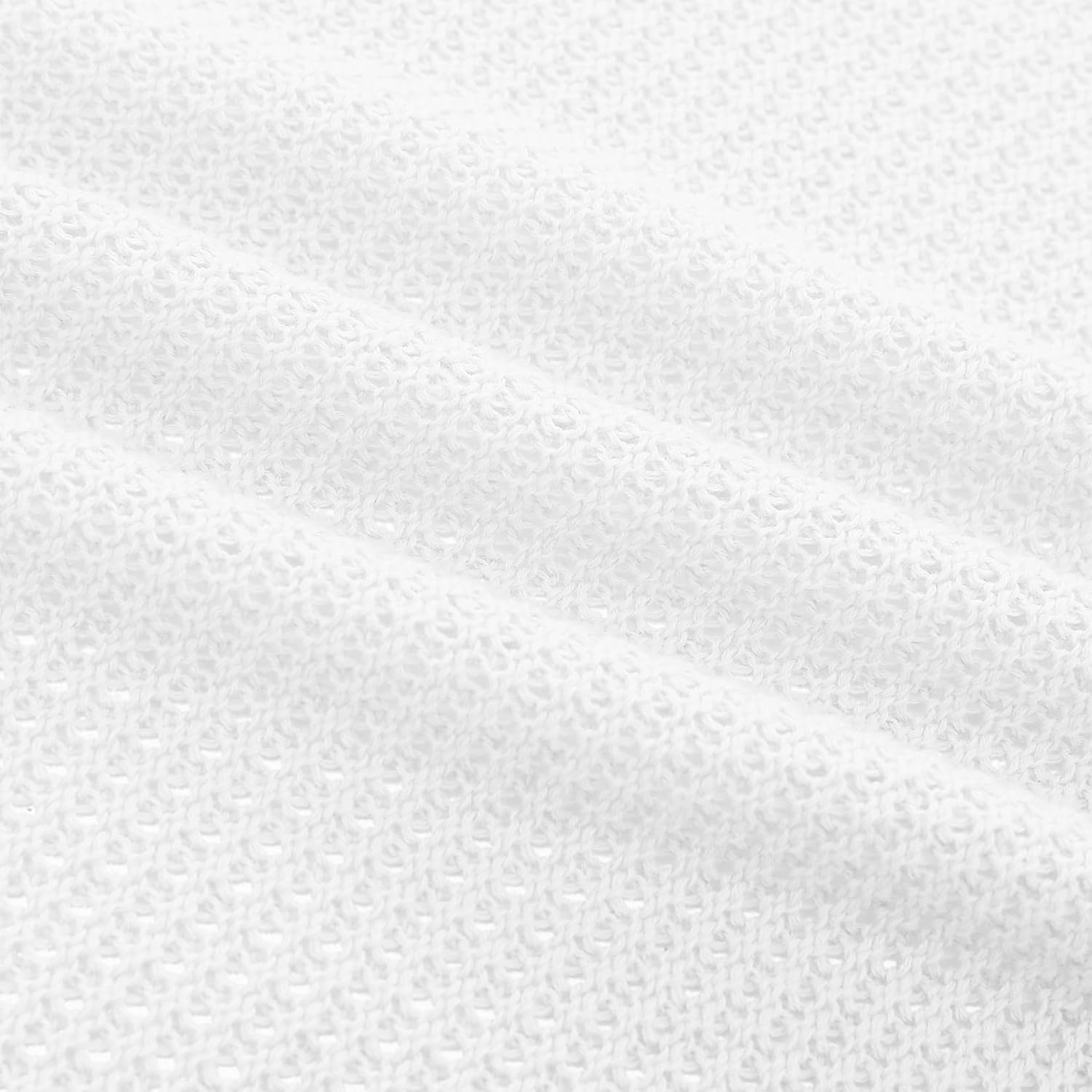 Women's Plus Size Cardigan Hollow Out Open Knit Sweater Ladies Front Tie Shrug, L-4XL - Image 8