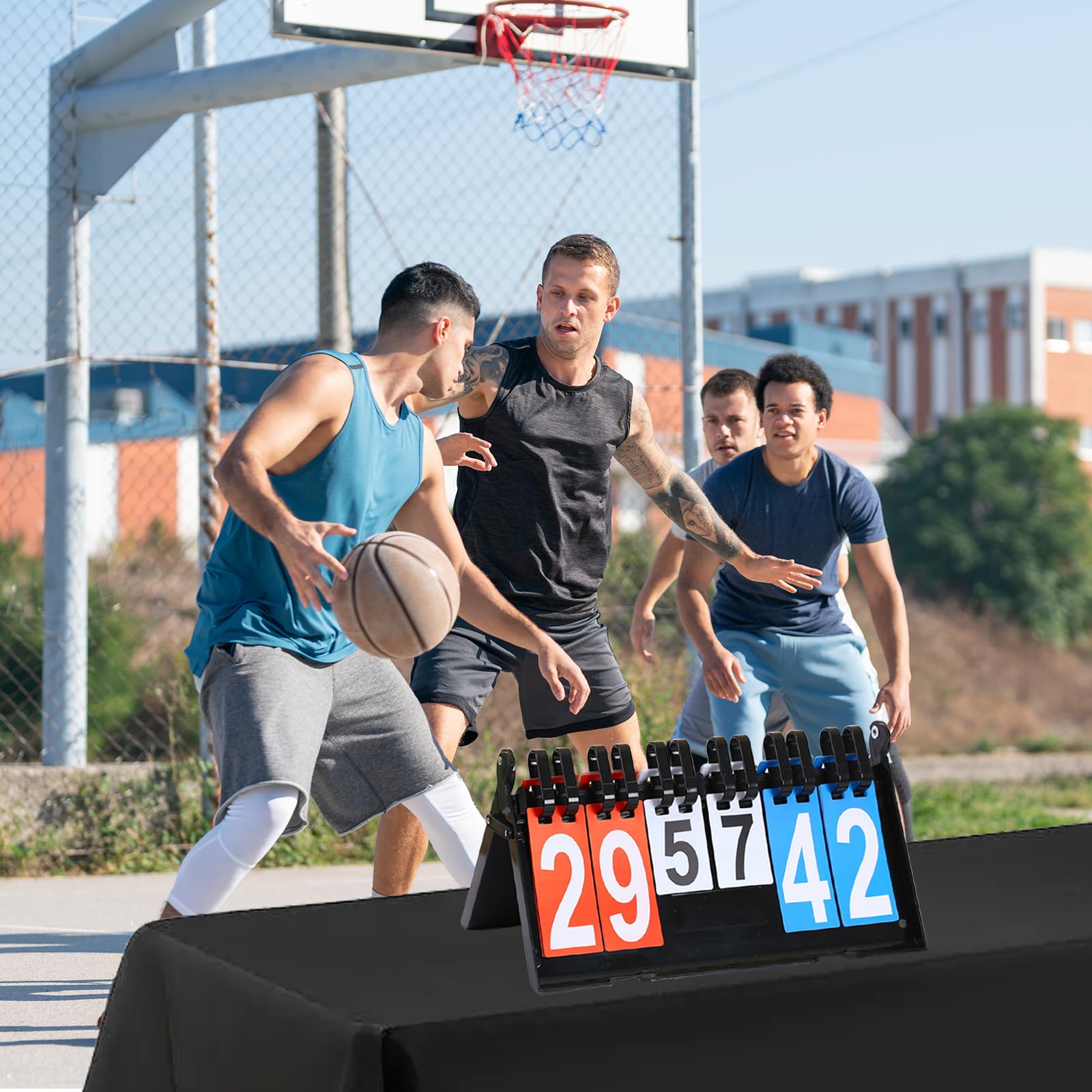 Tablica wyników, Przenośna tabela sportowa, Tablica wyświetlająca stan gry, Tablica wyników 0-99, Tablica wyników sportowa, Tablica wyników sportowa do koszykówki, badmintona, tenisa stołowego
