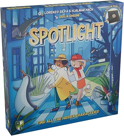Ne pas manquer samedi : Epic Games Store propose gratuitement Fear The Spotlight 7 71EzQPrmNcL. AC SY450 Spotlight - Family Board Game, Find Hidden Pictures with Your Magic Flashlight, Co-Op & Competitive, Ages 6+, 1-5 Players, 15 Min