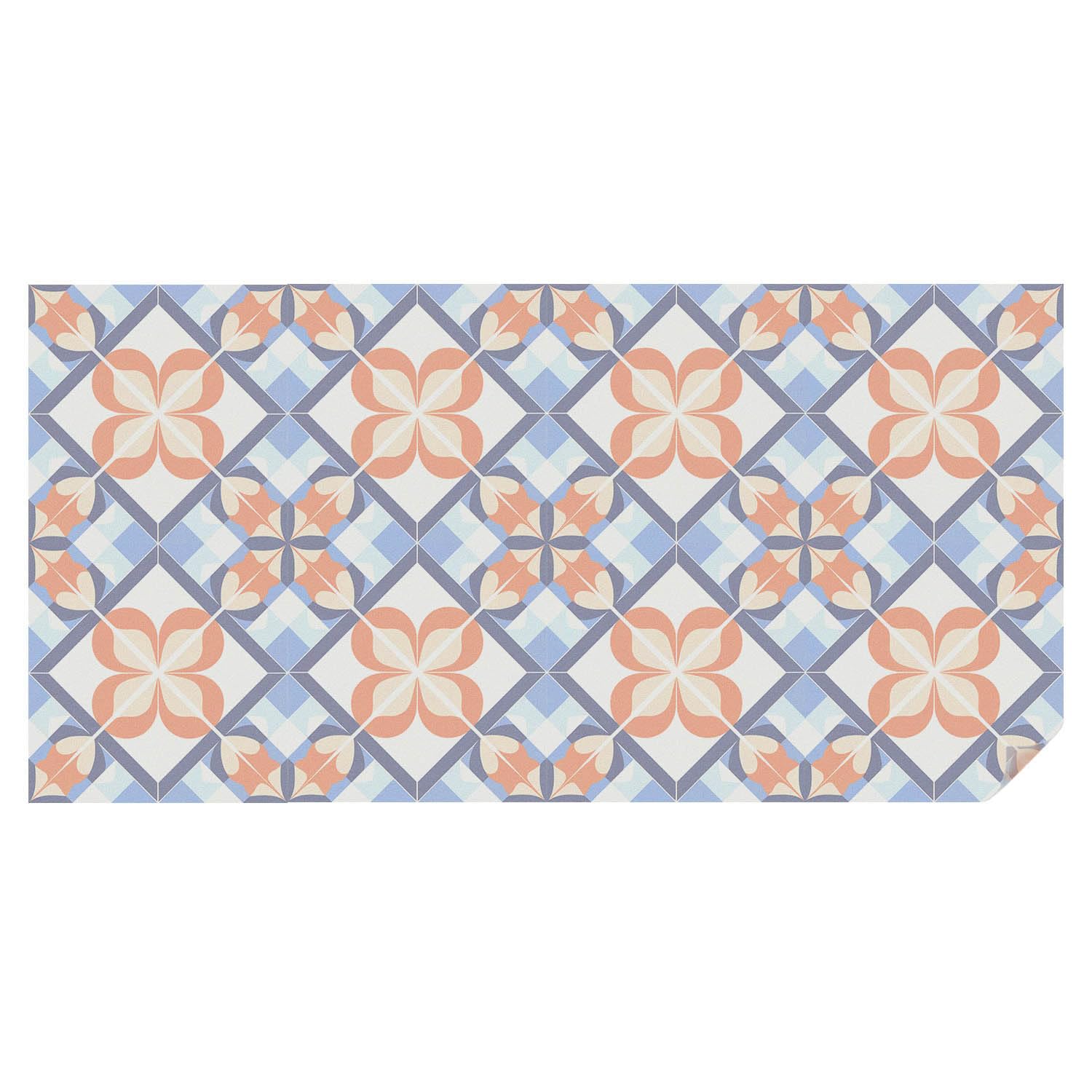 Film décoratif imprimé coloré effet vitrail d'art pour fenêtre