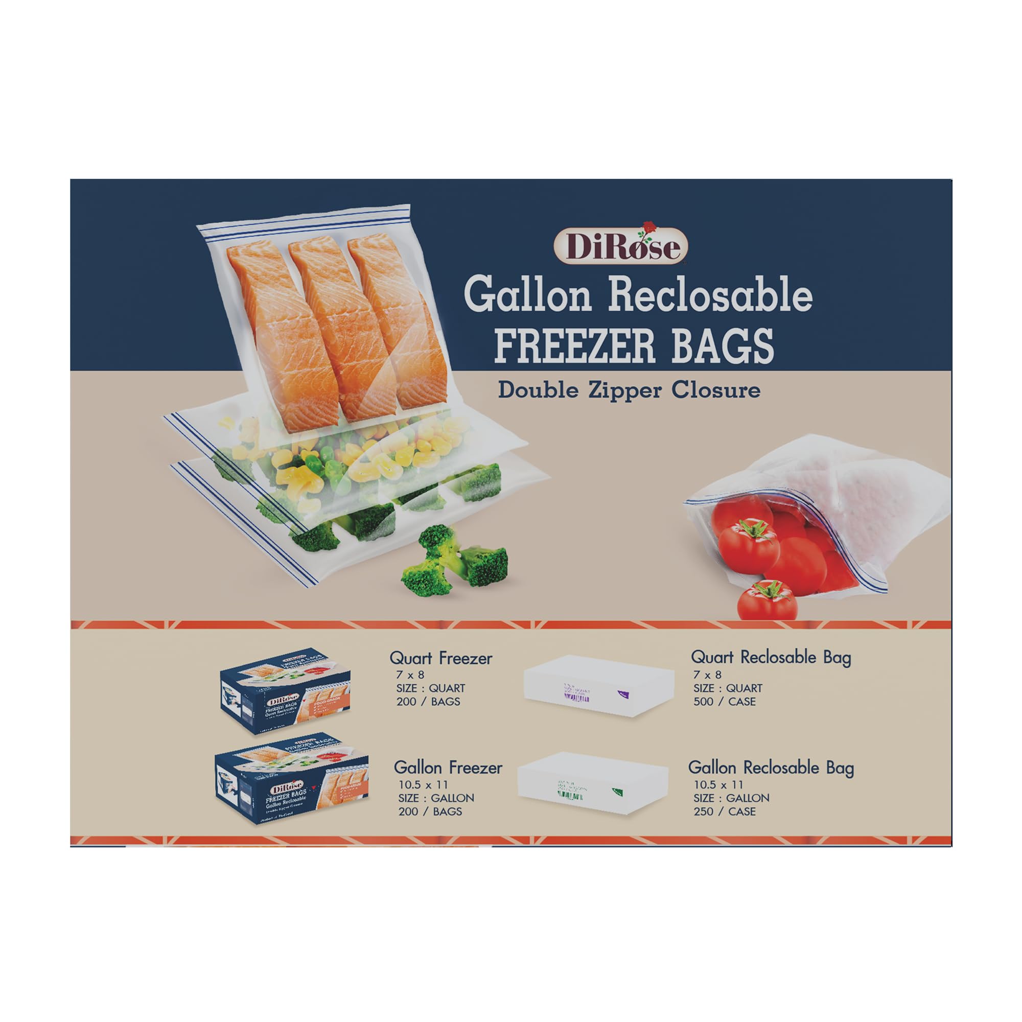 DiRose Bolsa para congelador