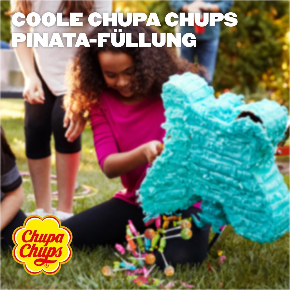 Chupa Chups Teenager Süßigkeiten Mix, 100-teilig mit Lollis, Kaugummis & Bonbons von Center Shock & Chupa Chups, geeignet für Geburtstag & Weihnachten, 1000g