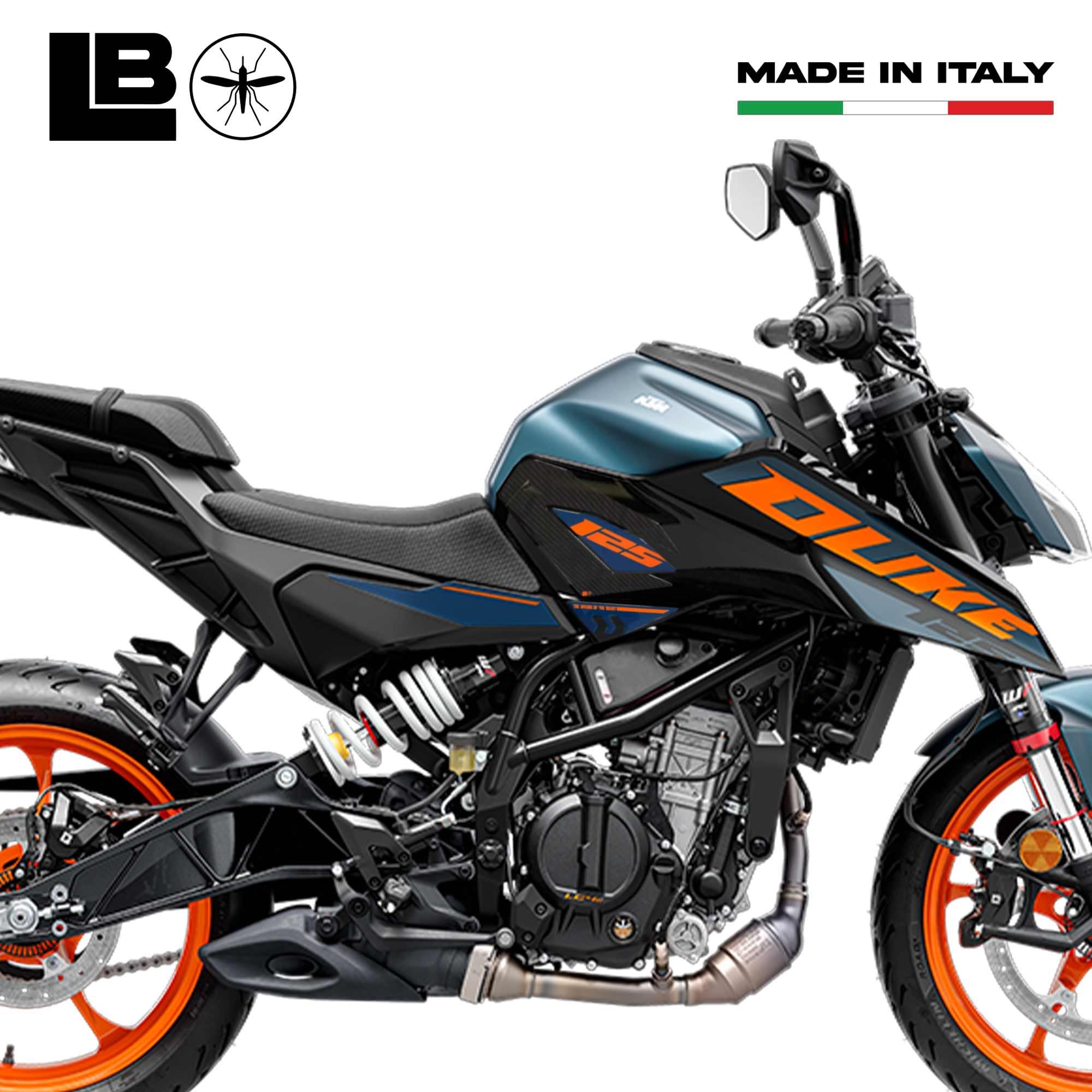 LABELBIKE Pegatinas 3D Moto Depósito Compatible con KTM