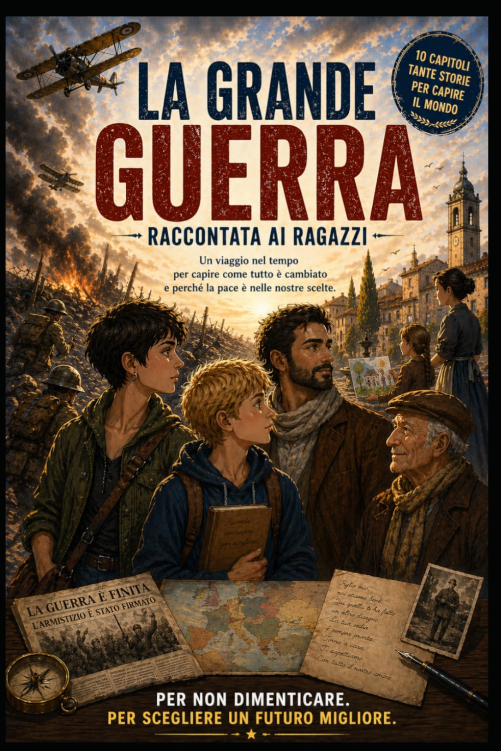 La Grande Guerra: Un viaggio nel tempo per capire come tutto è cambiato e perché la pace è nelle nostre scelte (Viaggi nella Conoscenza: La collana ... e GEOGRAFIA in AVVENTURE INDIMENTICABILI)