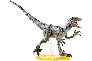 Hammond Collection Blue 6 Inch Velociraptor Figure