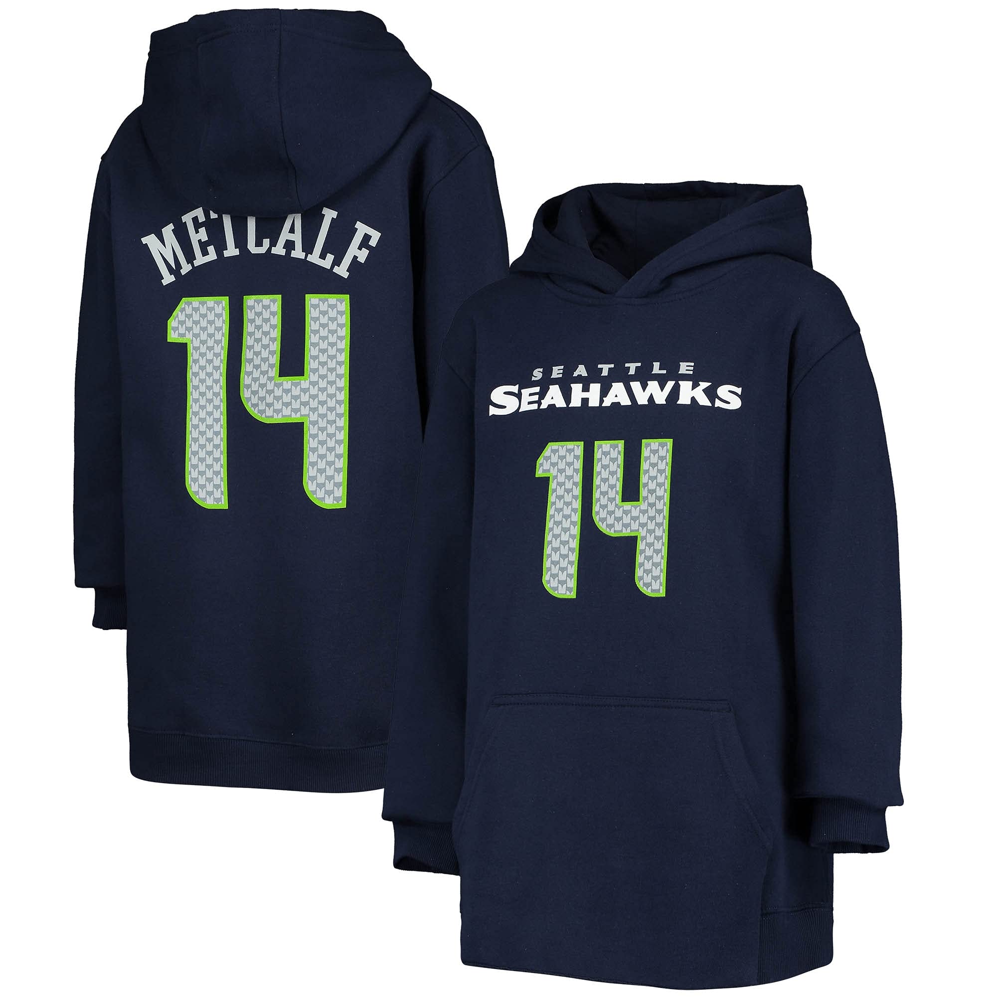Outerstuff Youth NFL Mainliner Player Name & Number Fleece Pullover Hoodie