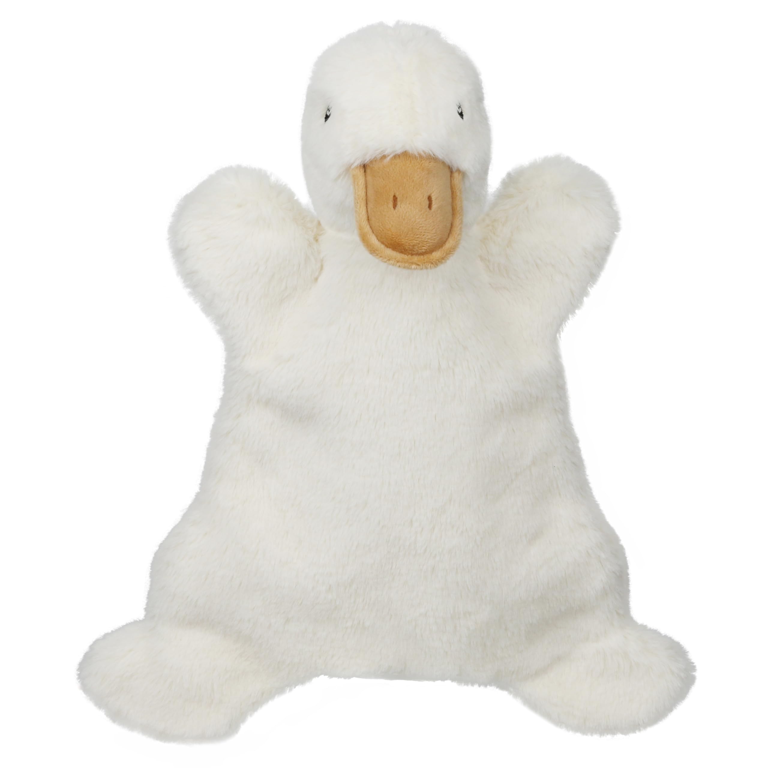 The Puppet Company - My Cuddly Puppet - Soft Duck Hand Puppet Comfort Toy - Newborn Gift, Snuggle Companion - 340mm