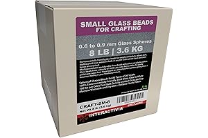 8 lb Weighted Blanket Beads | Ultra-Fine Sensory Craft Glass Beads