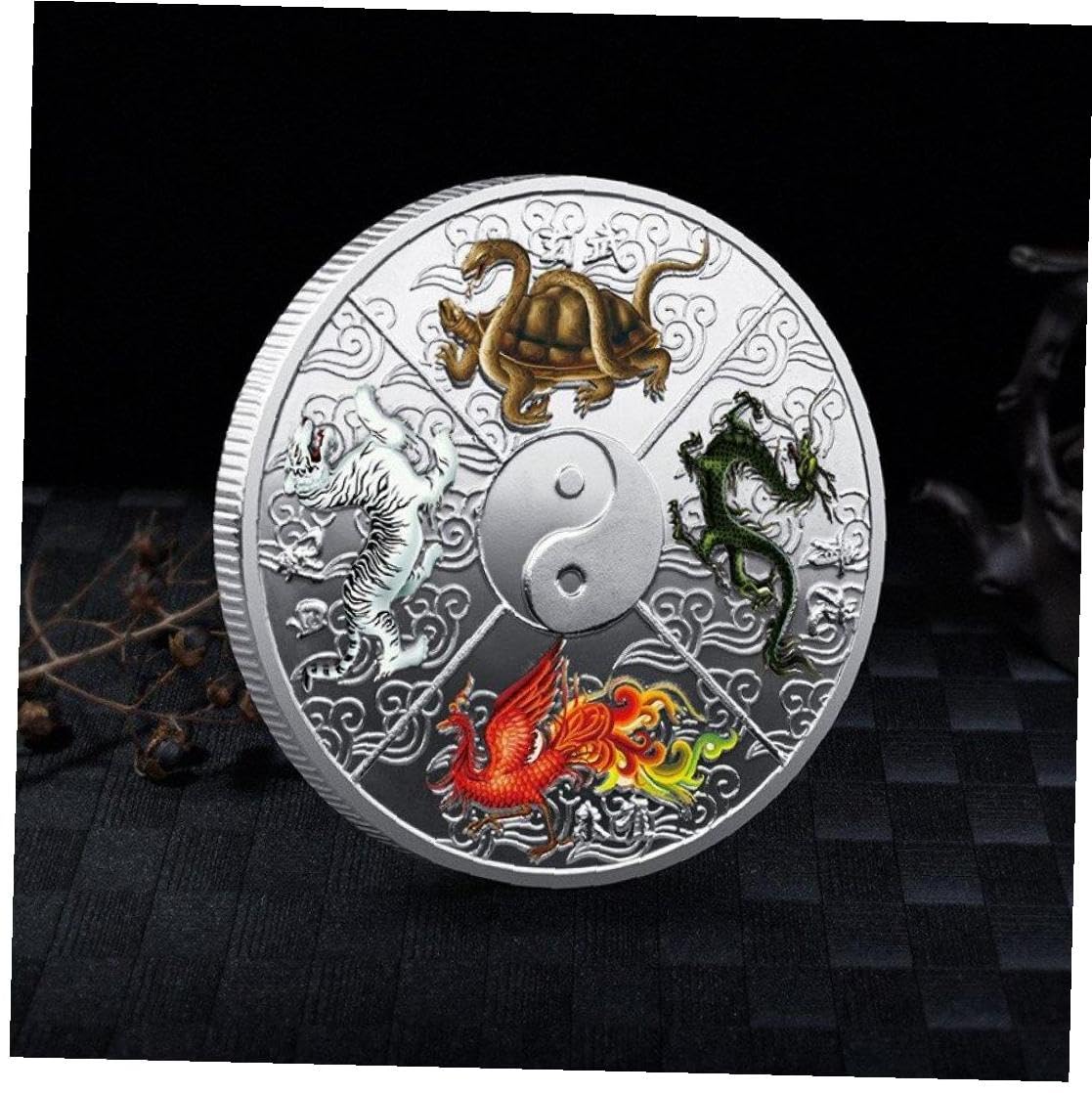 りゅうっこ　４点　おまとめ価格 Amazon.co.jp: 記念 コイン 四神獣 せいりゅう しゅじゃく げん