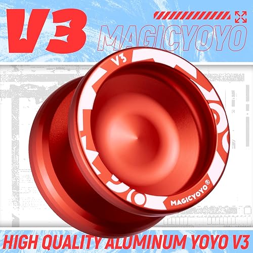 Miniatura 2 de MAGICYOYO V3 Yoyo profesional, Yoyo sensible para niños, Yoyo de aleación para principiantes, rodamiento de repuesto que no responde para jugador