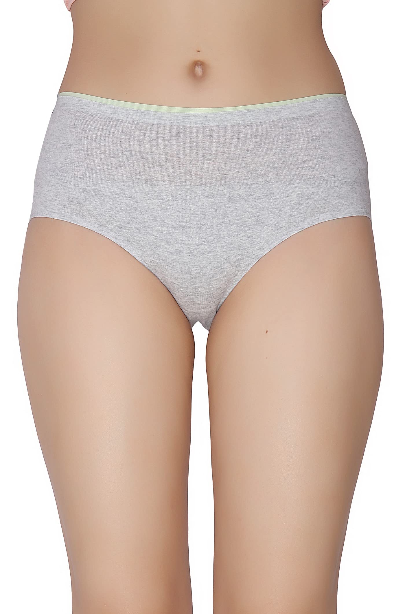 glamoras Women's Cotton Spandex Mid Rise Soft Breathable Stretchable Seamless Briefs Underwear for Daily Use Full Coverage Panties No Show Hipster Underwear-picture-37