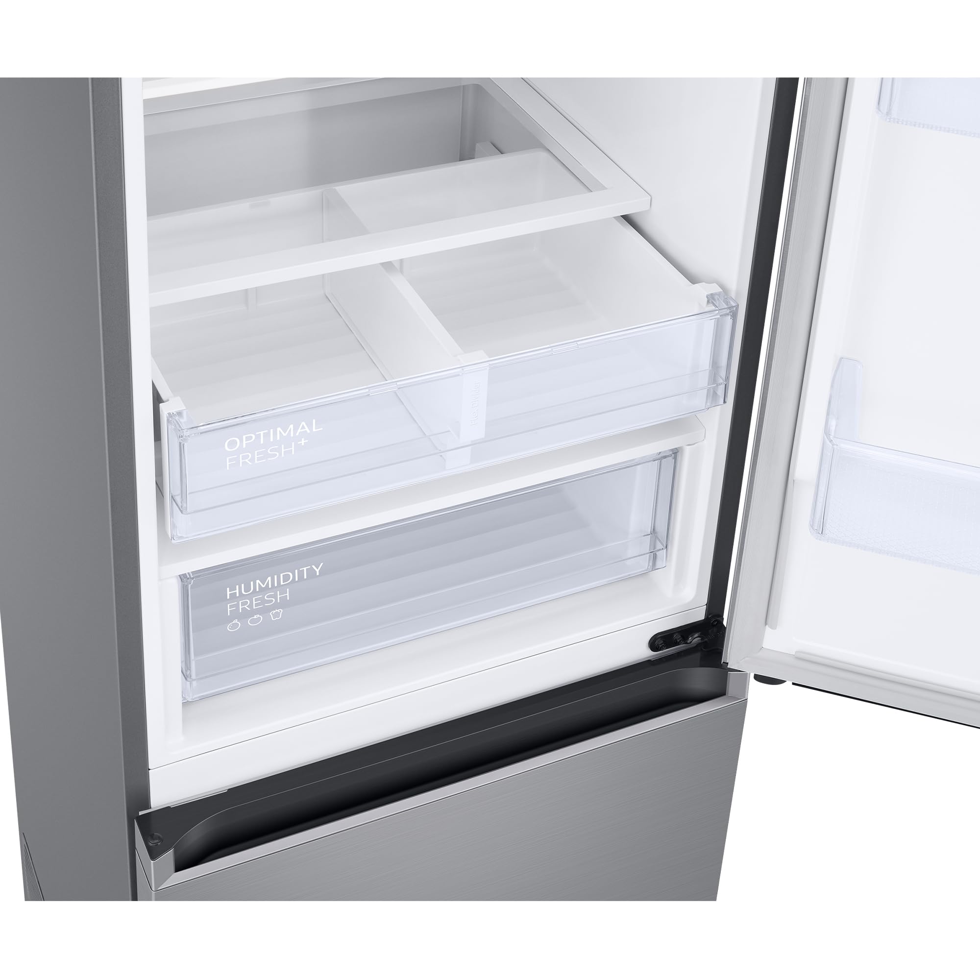 Samsung Frigorífico Combi No Frost 203cm 387L SpaceMax RB38C607AS9/EF | Twin Cooling Plus, Máxima eficiencia energética, SmartThings AI Energy Mode, Cajón Optimal Fresh+, Gran Capacidad