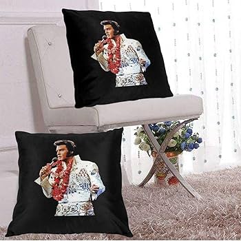 Elvis Singer Rock-Presley Pillow Cover Pack of 2 Cozy Square