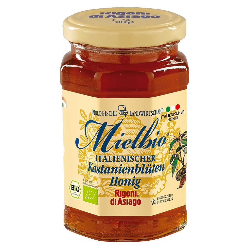 Rigoni di Asiago Mielbio, Kastanienblüten Bio-Honig, 300 gramm, 1 Stück