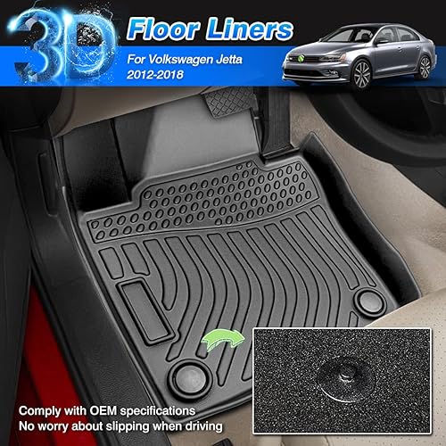 Miniatura 2 de Cartist Alfombrillas compatibles con Subaru Crosstrek 2018-2023  Subaru Impreza 2017-2023 para todo tipo de clima, revestimiento de suelo de primera