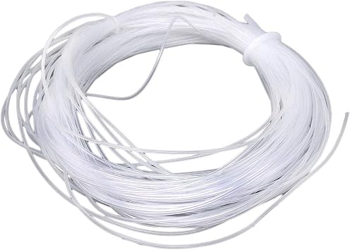 50ft OD 1mm ID 0.5mm Silicone Food Grade Rubber Tube Hose Pipe
