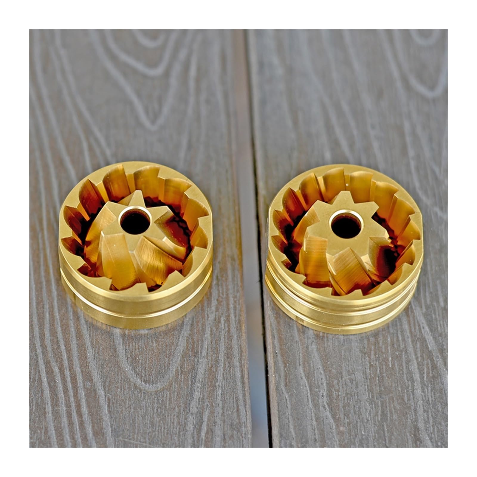 Muelas De Acero Inoxidable 420 De 38 Mm Con 7 Núcleos (6 Núcleos), Compatibles Con Timemore Chestnut, C/C2/C3/C3s/Slim Efficiency Manual Grinder.