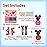 Disney Minnie Mouse - Townley Girl Cosmetic Makeup Gift Bag Set Includes Lip Gloss, Nail Polish & Hair Accessories for Kids Girls, Ages 3+ Perfect for Parties, Sleepovers & Makeovers