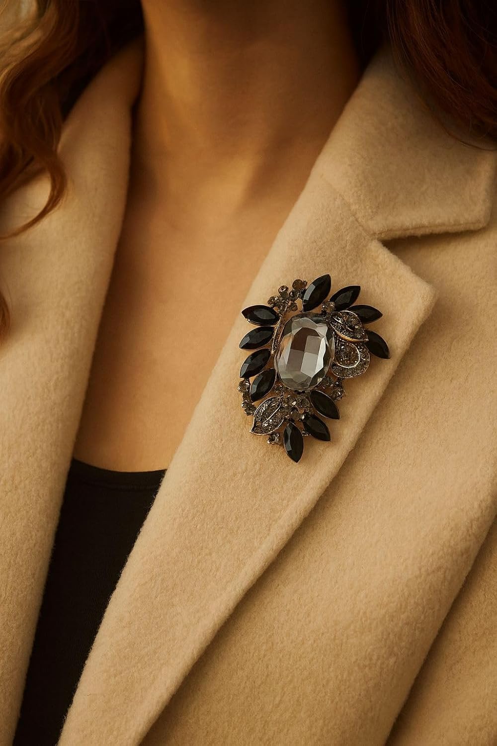 SYGA Fashion Creative Personality Crystal Glass Brooch Corsage Women’s Clothing Accessories SYGA Fashion Creative Personality Crystal Glass Brooch Corsage Women’s Clothing Accessories