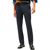 Tommy Hilfiger Uomo Pantaloni Chino Denton Printed Structure Straight Fit