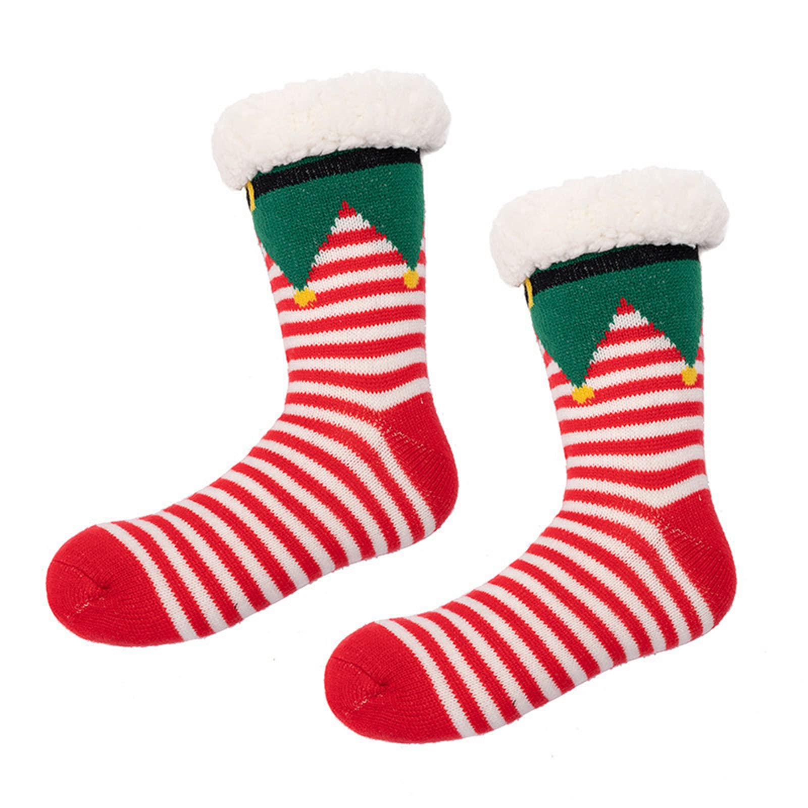 Chaussettes Noël Enfant Oneshlee - Chausson Antidérapant | Décoration Sapin | Cadeau Hiver